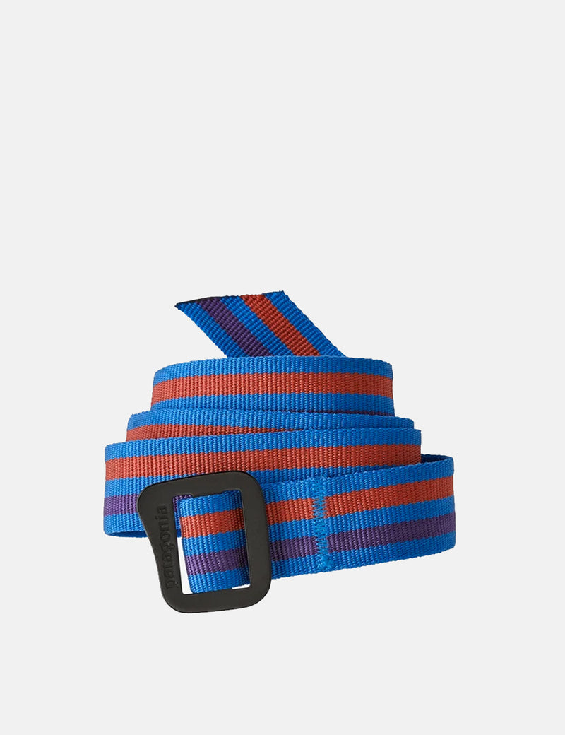 Patagonia Friction Belt (Fitz Roy Stripe) - Andes Blue I URBAN EXCESS.