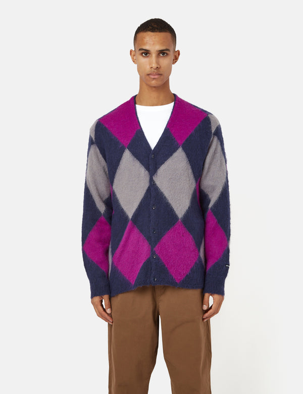 OBEY Totem Cardigan - Purple Flower I Urban Excess. – URBAN EXCESS USA