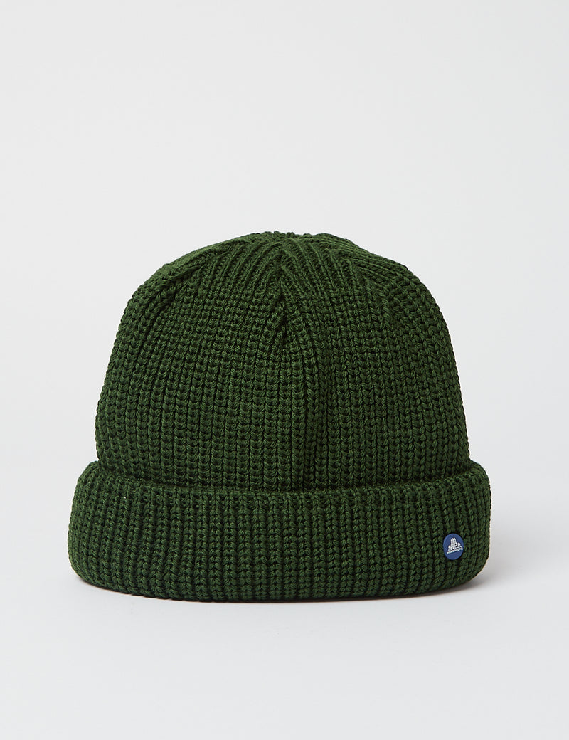 Stetson Hammaburg Wool Beanie Hat - Green