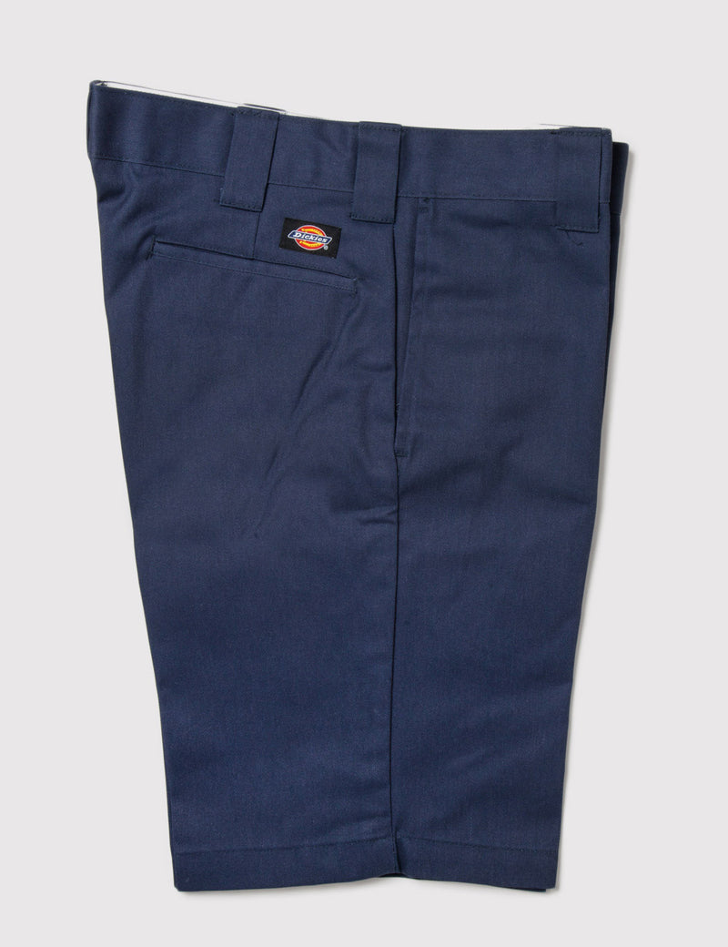 Dickies 273 Slim Straight Work Shorts - Navy Blue | URBAN EXCESS.