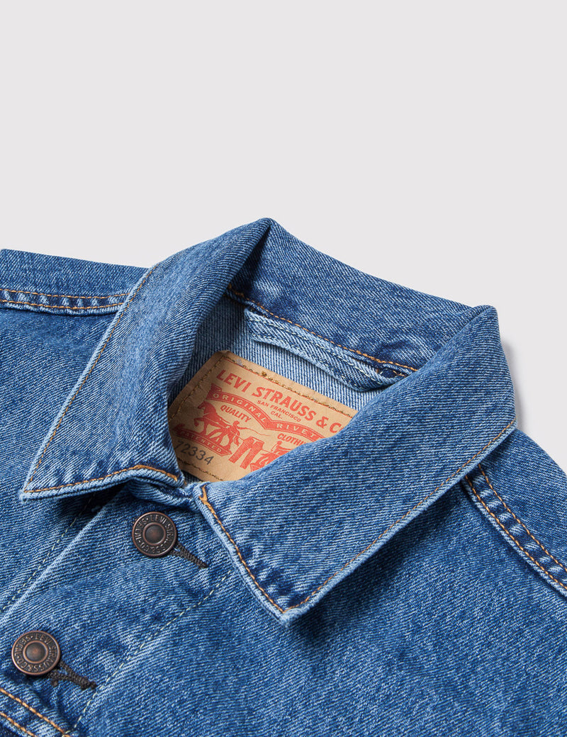 Levis Trucker Denim Jacket - Medium Stonewash – URBAN EXCESS