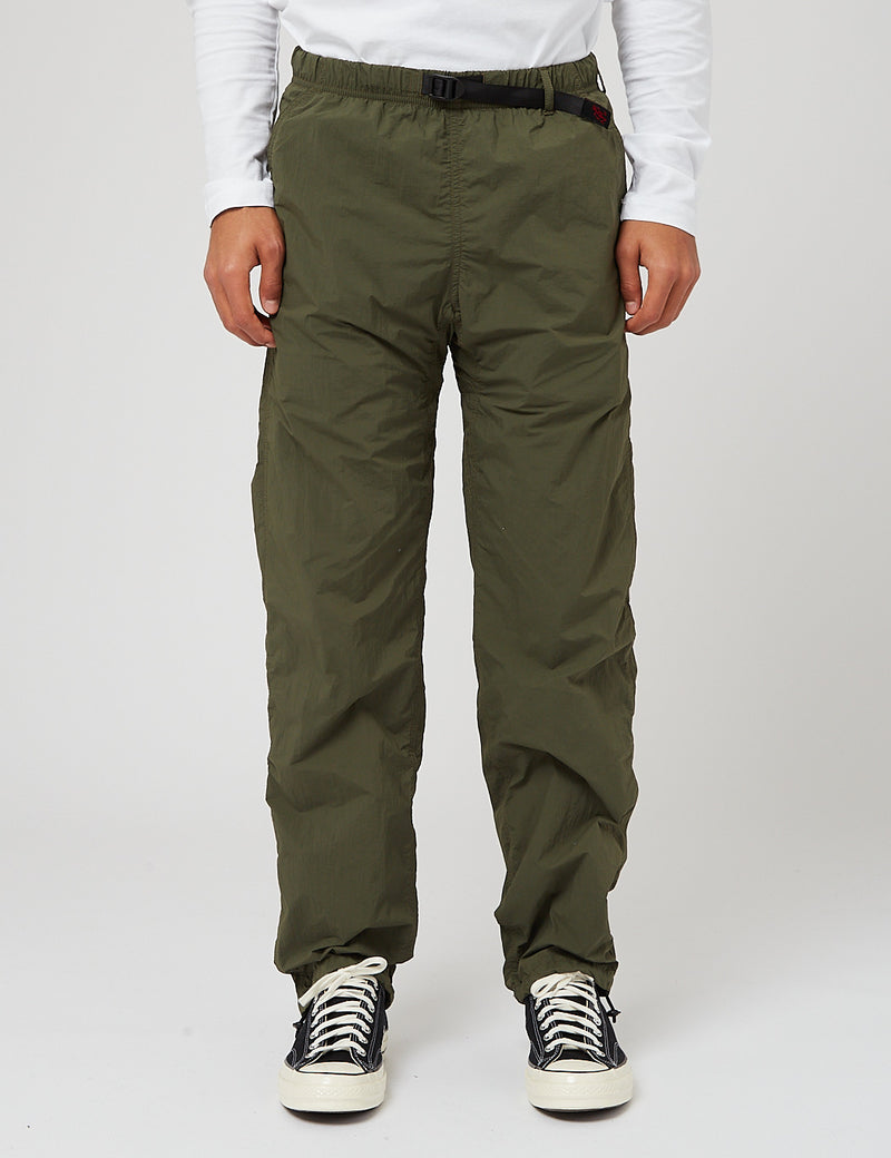 Gramicci Light Nylon Pants - Olive Green I URBAN EXCESS.