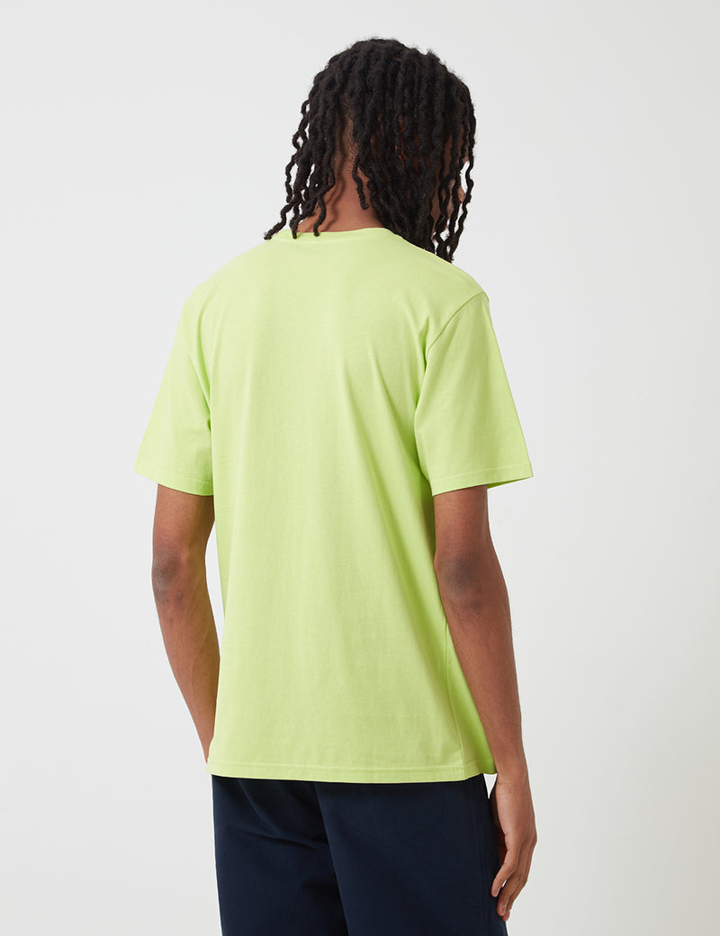 Carhartt-WIP Pocket T-Shirt - Lime Green | URBAN EXCESS.