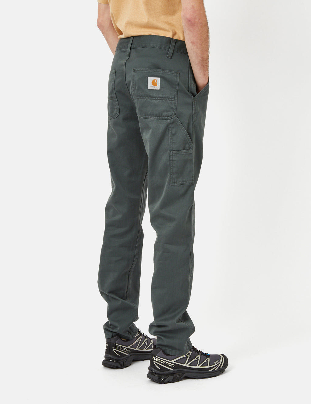 Carhartt-WIP Ruck Single Knee Pant (Regular) - Jura Green Stone Washed ...