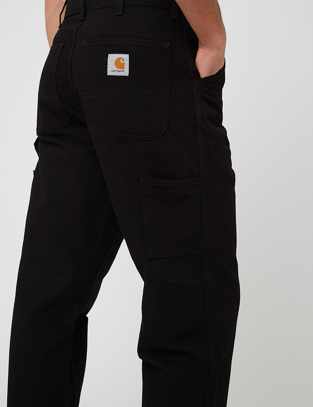 Carhartt-WIP Single Knee Pant - Black rinsed I URBAN EXCESS