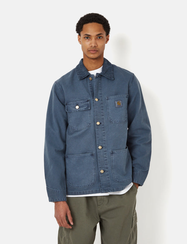 Carhartt-WIP Reno Shirt Jacket (Garment Dyed) - Storm Blue I Urban Excess.  – URBAN EXCESS USA