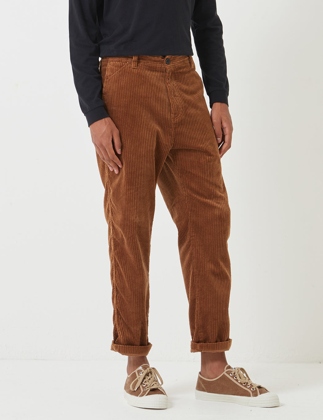 Carhartt-WIP Menson Pant (Corduroy) - Hamilton Brown | URBAN EXCESS.