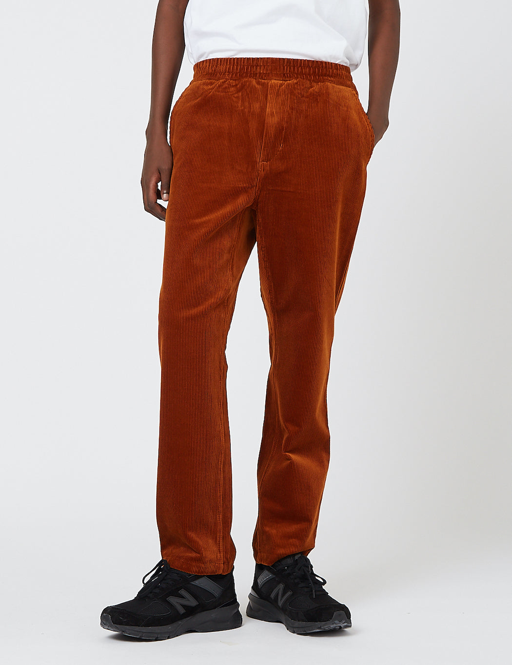 Carhartt-WIP Flint Pant (Corduroy) - Brandy rinsed I URBAN EXCESS.