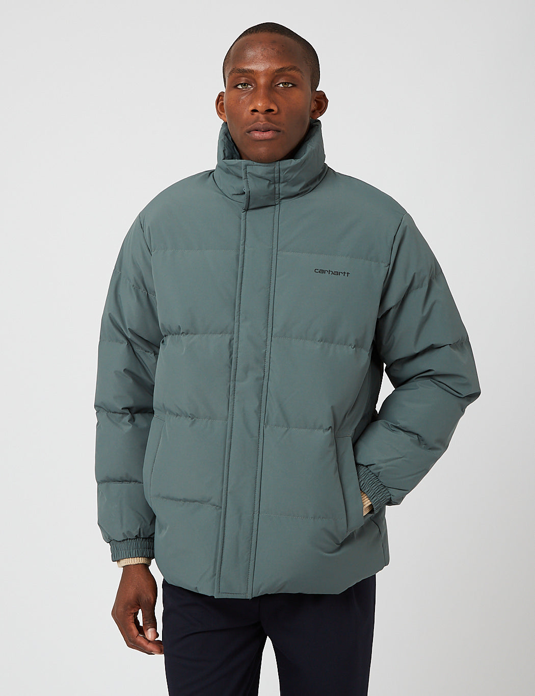 Carhartt-WIP Danville Jacket - Eucalyptus Green/Black | URBAN EXCESS.