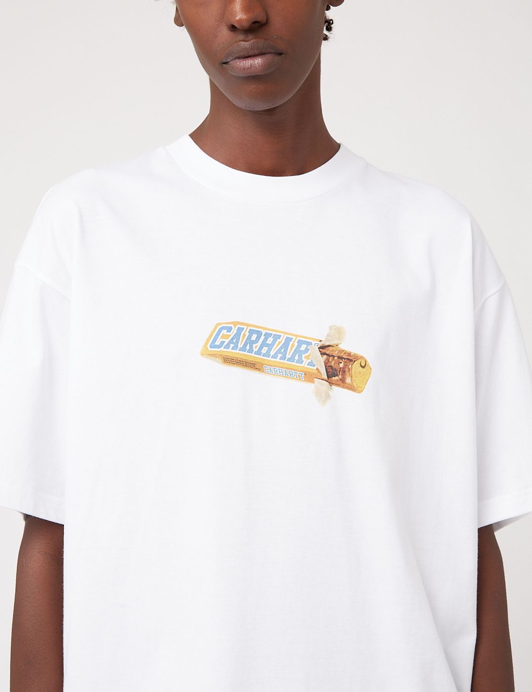 Carhartt-WIP Chocolate Bar T-Shirt - White I URBAN EXCESS.