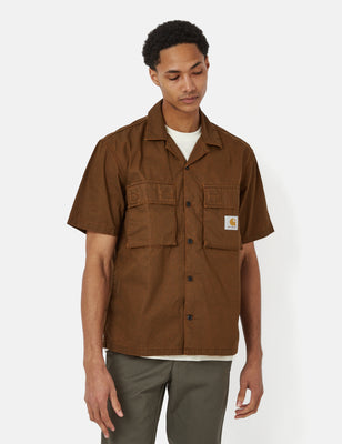 Carhartt-WIP Wynton Shirt (Ripstop) - Jura Green/Yucca Green I UE