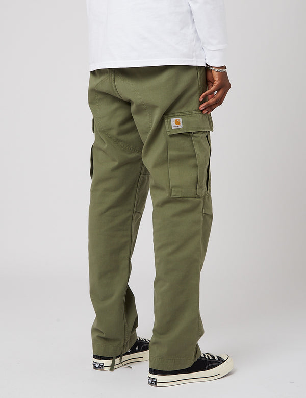 Shop Carhartt WIP Regular Cargo Pant Moraga Pants (ammonite garment dyed)  online