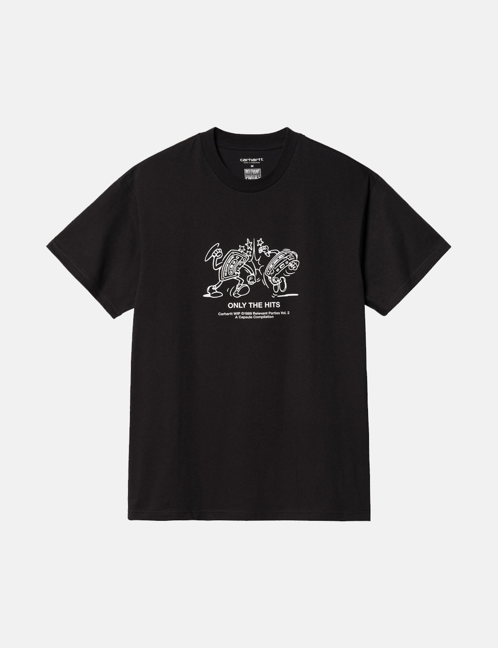 Carhartt-WIP関連当事者Tシャツ-ブラック/ホワイト|アーバンエクセス