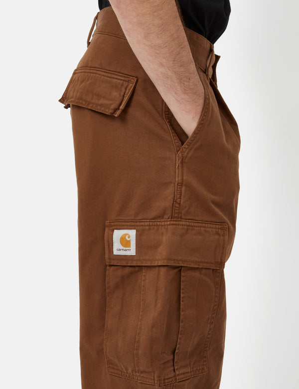 Regular Cargo Shorts in Dark Green