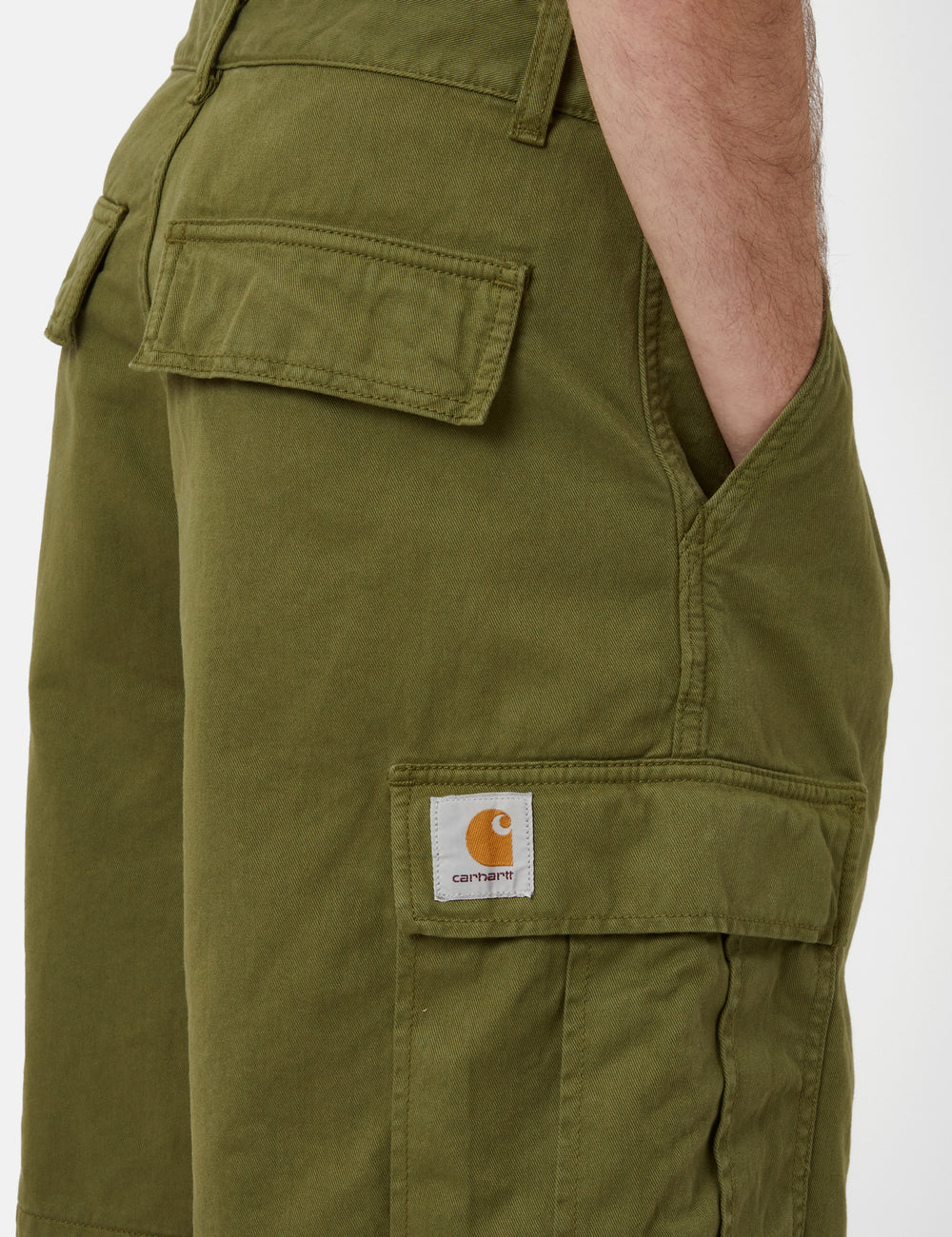 Carhartt-WIP Cole Cargo Shorts (Organic) - Kiwi Green I Urban Excess. URBAN
