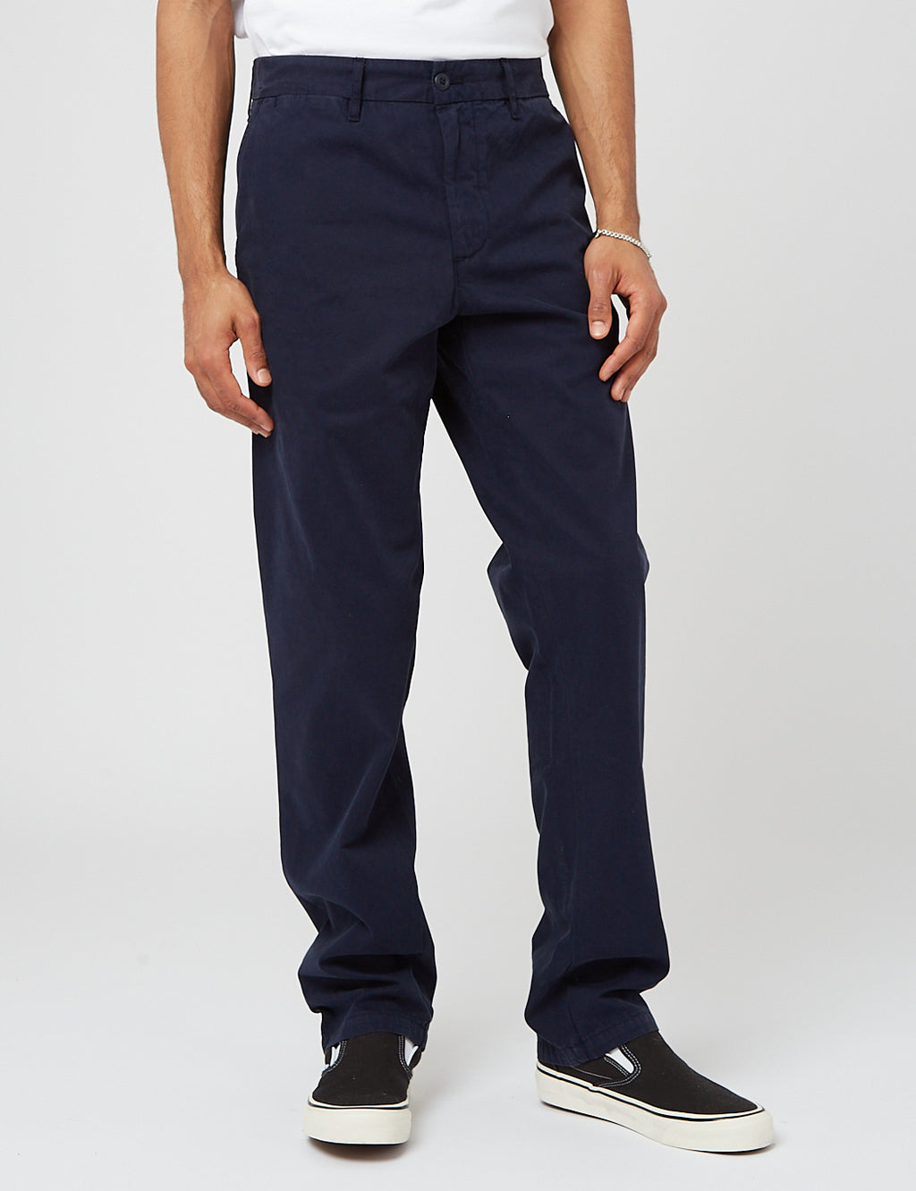 Carhartt-WIP Johnson Pant (Regular Taper) - Dark Navy Blue I UE ...