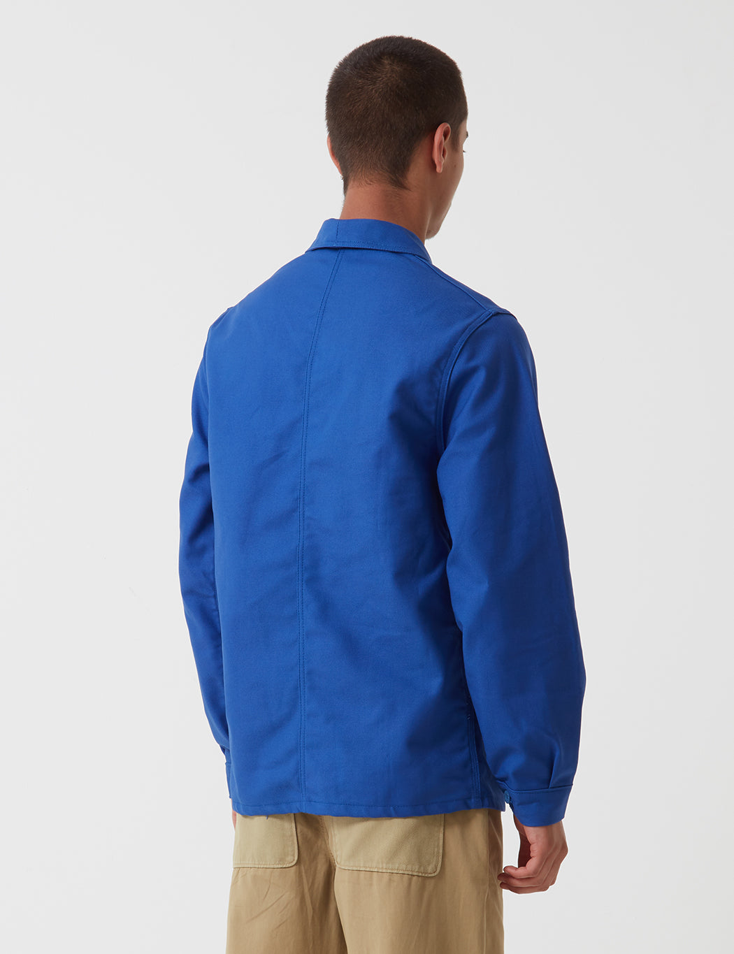 Shop Le Laboureur Cotton Work Jacket - Bugatti Blue | URBAN EXCESS.