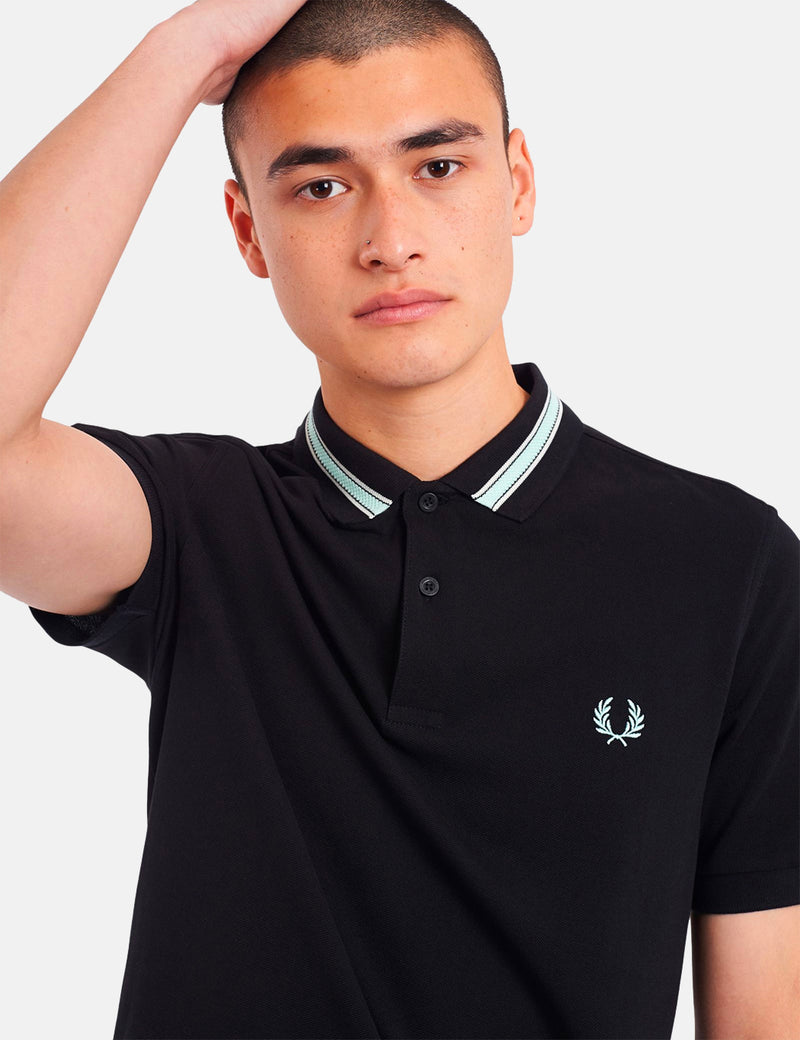 fred perry tramline tipped polo shirt