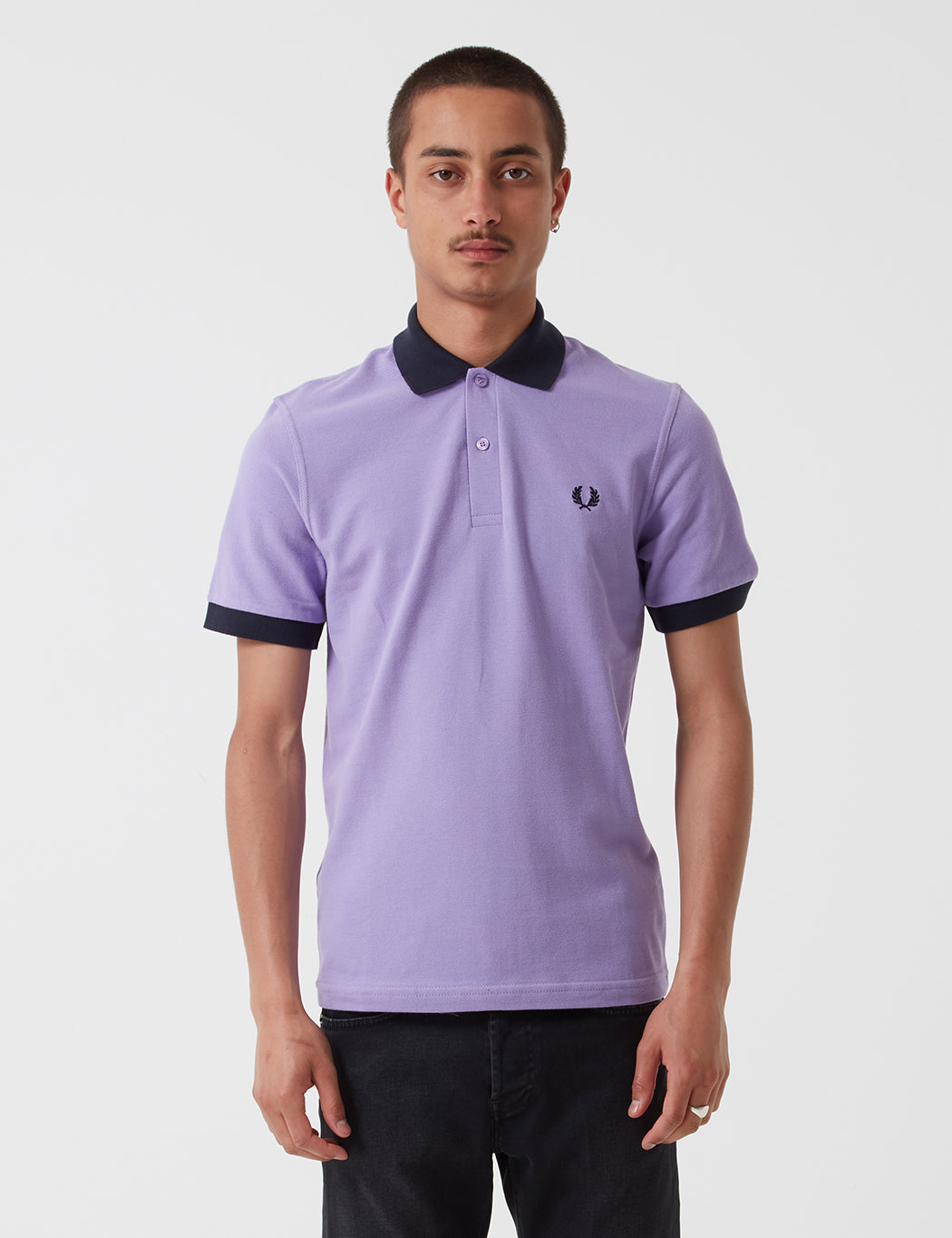 fred perry lilac sweatshirt