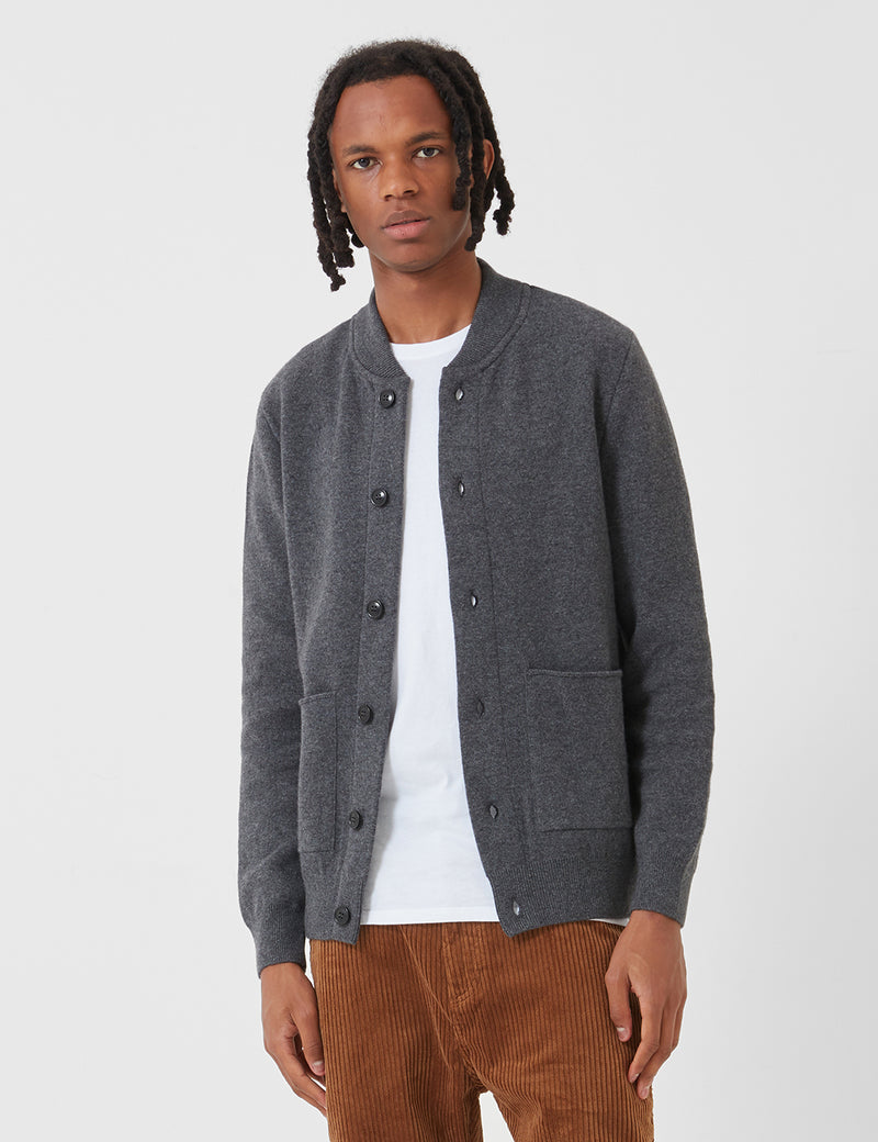 barbour witton button thru sweater