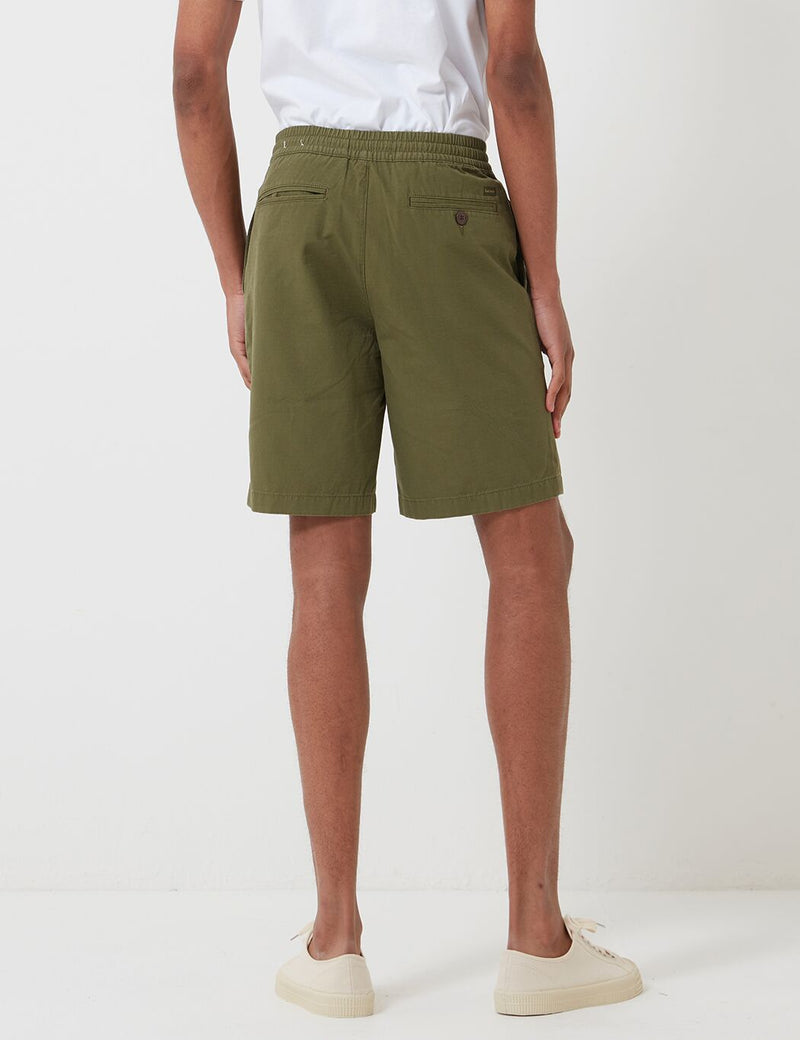 Barbour Bay Ripstop Shorts - Military 