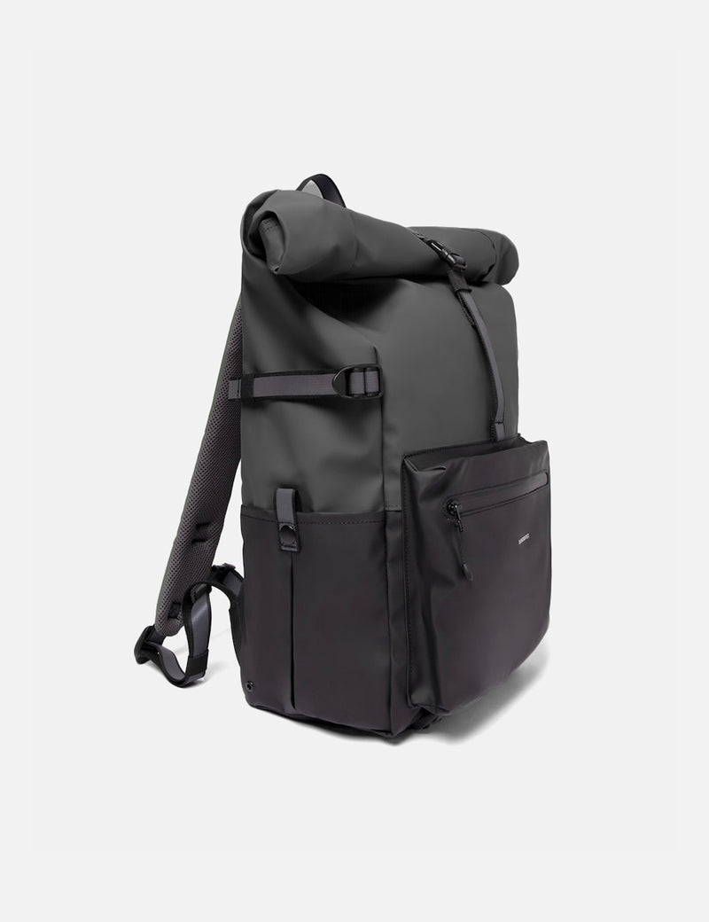 Sandqvist Ruben 2.0 Rolltop Backpack - Multi Dark Grey I Urban Excess ...