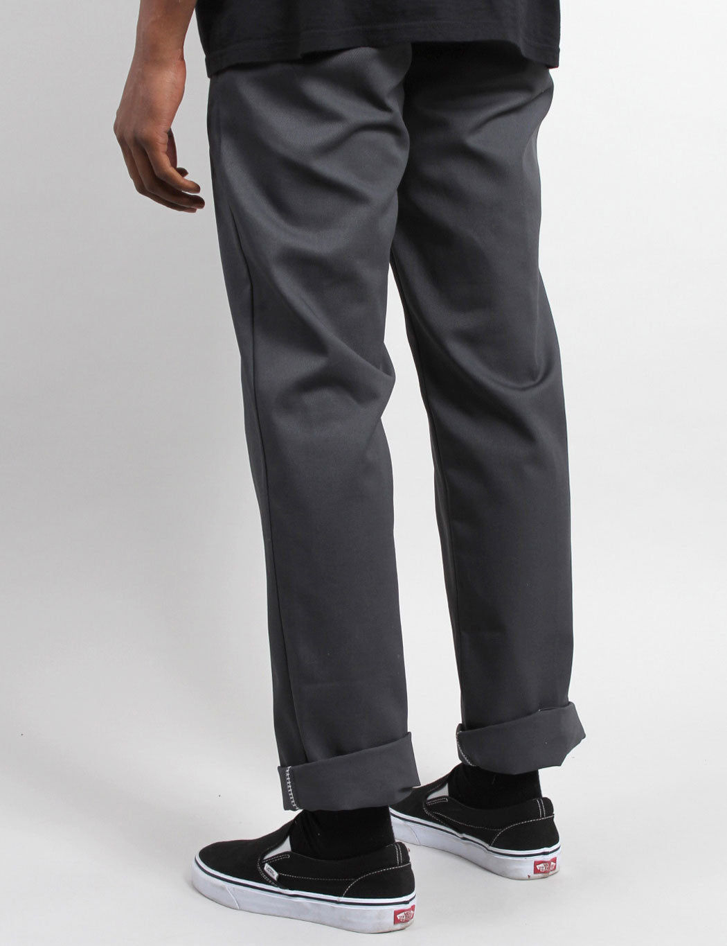 Dickies 873 Slim Straight Work Pant - Charcoal Grey | URBAN EXCESS.