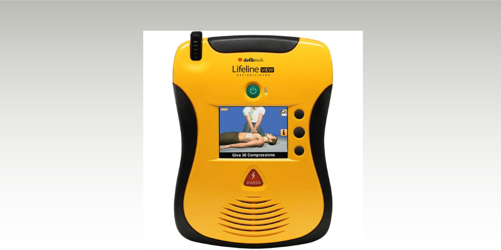 Defibtech Lifeline VIEW AED - MFI Medical
