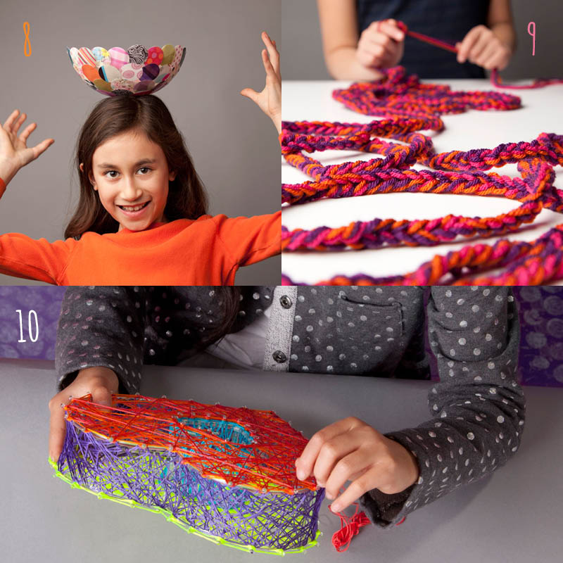 Crafty gift ideas for the 8 to 10 year  old  on your list 