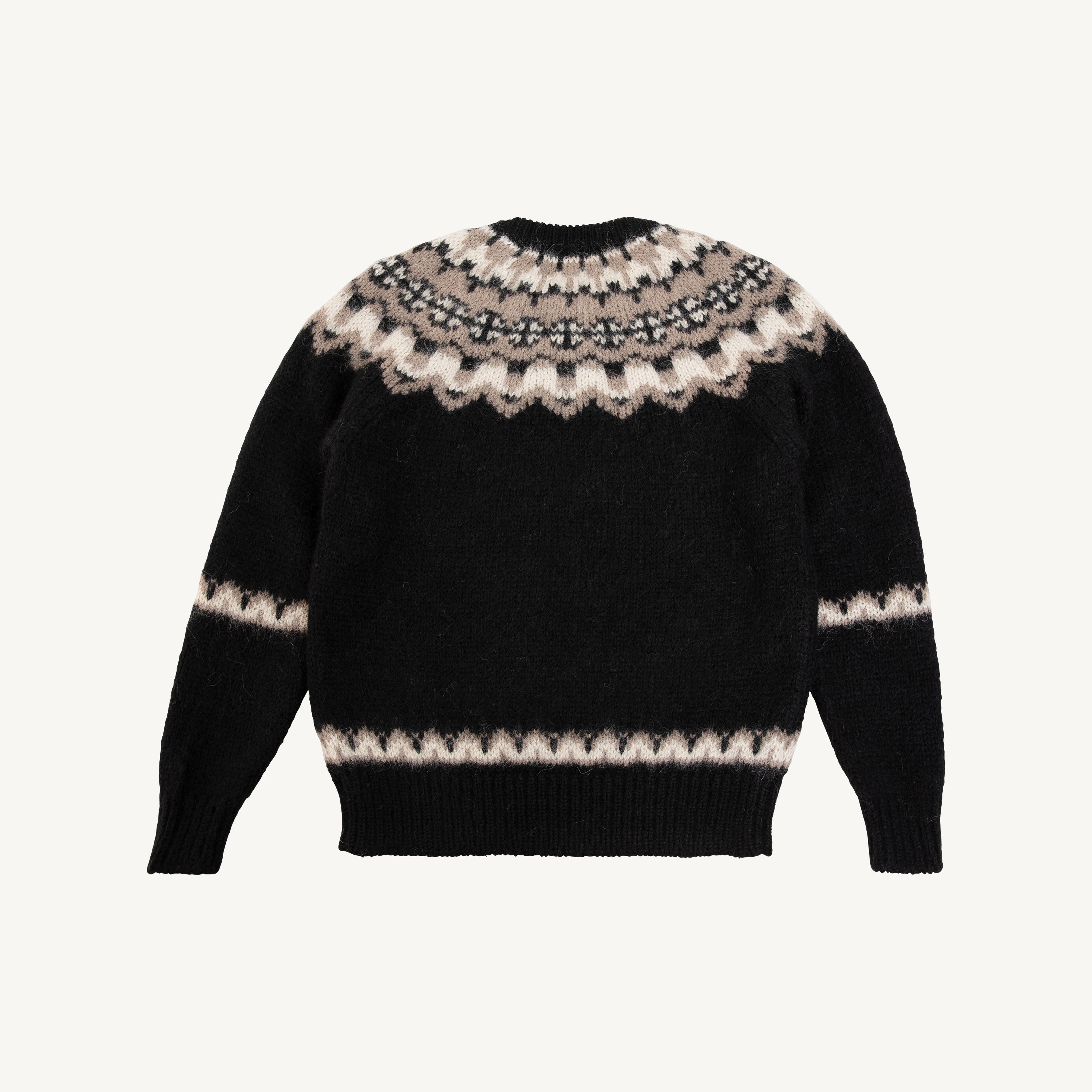 BATONER NORDIC CREWNECK SWEATER