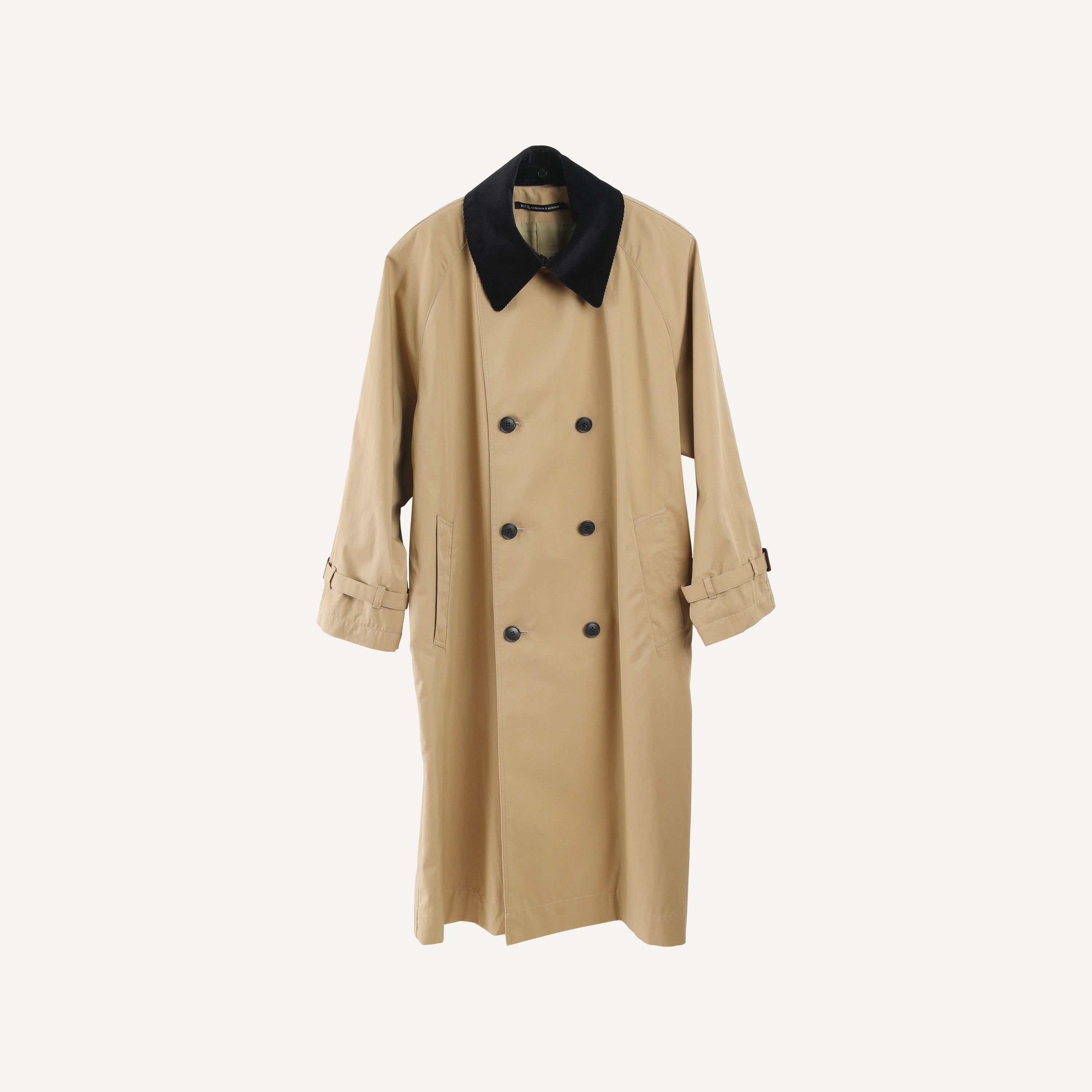 NICO OVERSIZED DOUBLE-BREASTED OVERCOAT – PLAIN GOODS