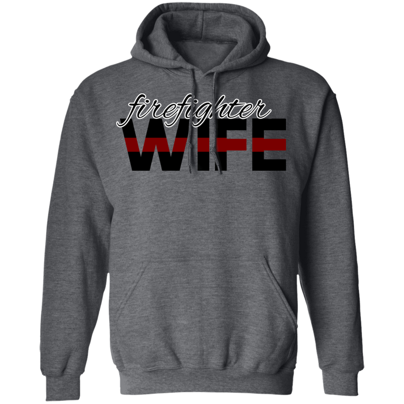 Download Thin Red Line Firefighter Wife Hoodie