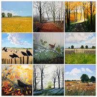 landscape greeting card multipack by Heather Blanchard