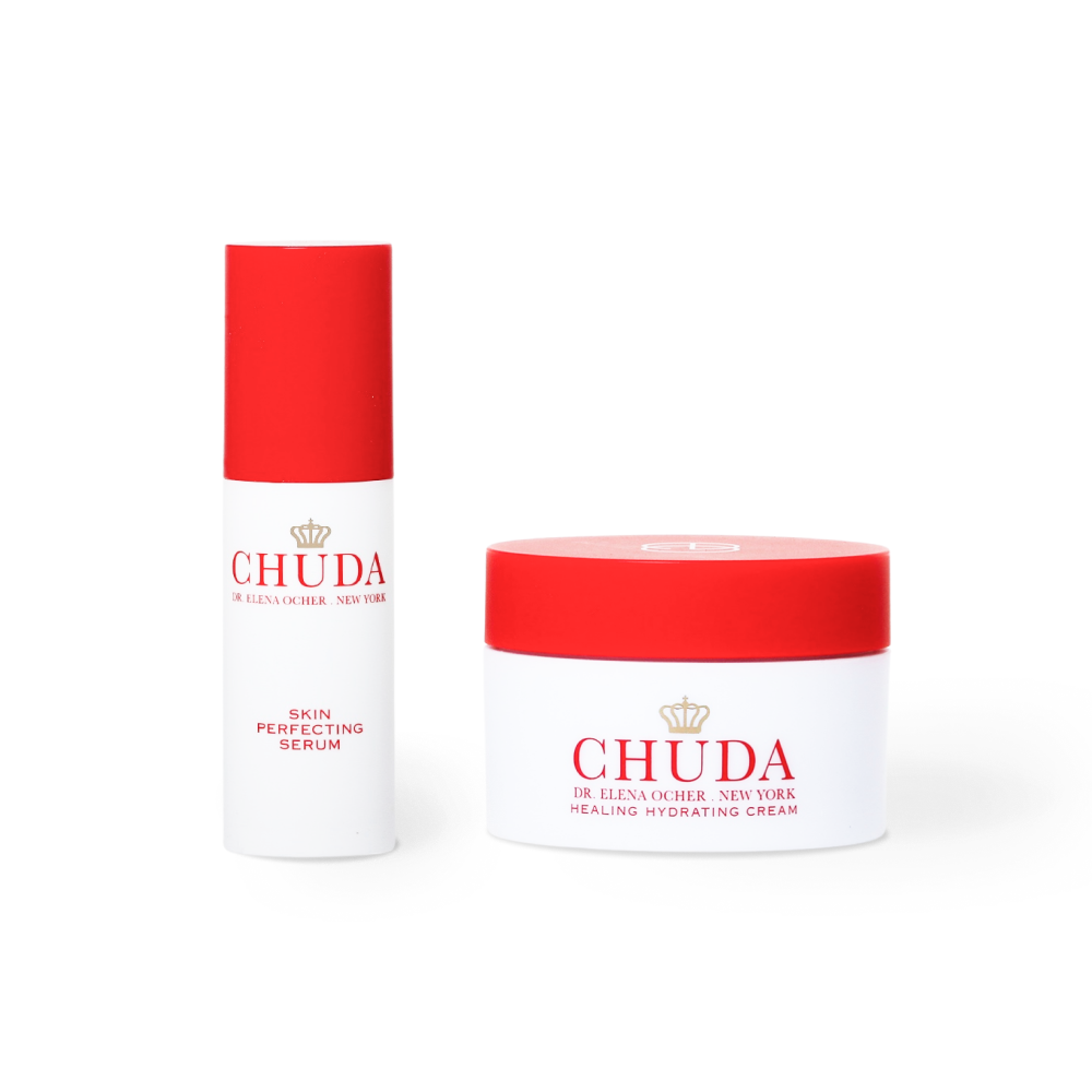 Skin Perfecting Serum + Healing Hydrating Cream 30ml - Chuda Skincare product image