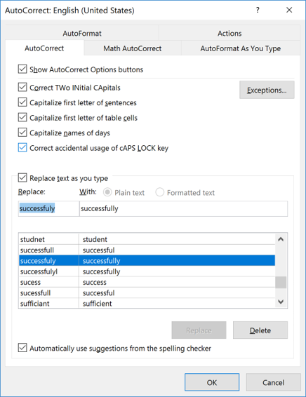 how to do a proofreading in word 2017 for mac