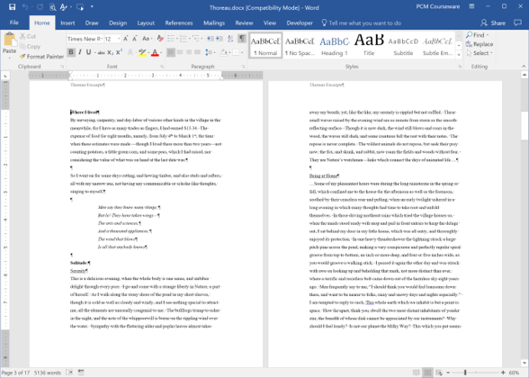 how to show hidden text in word mac