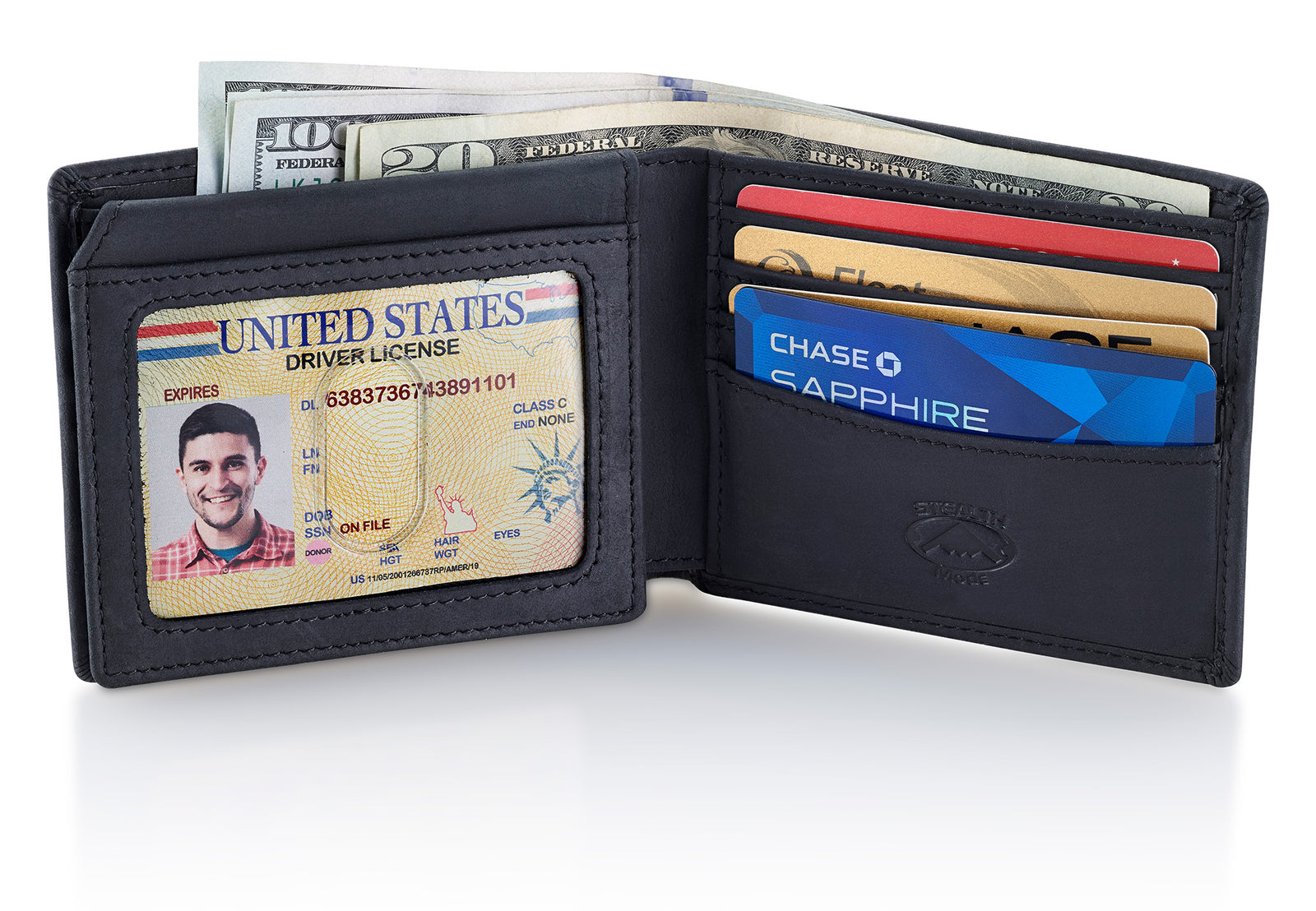 Men's Wallets - Stealth Mode Leather