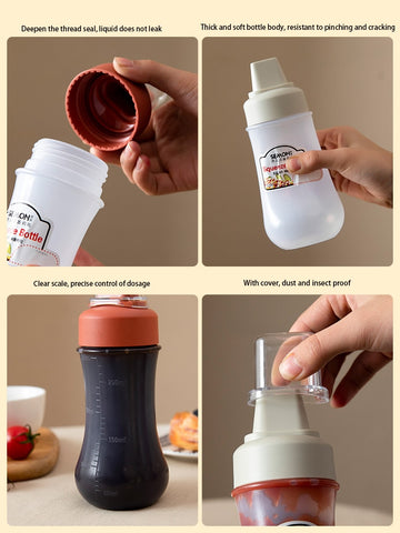 Image of 5 Holes Condiment Squeeze Bottles (Set of 2) - Special Price