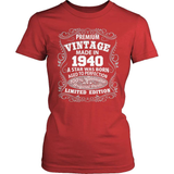 Birthday T-Shirt - Premium - 1940