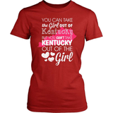 Kentucky T-Shirt Design - Girl Out Of Kentucky