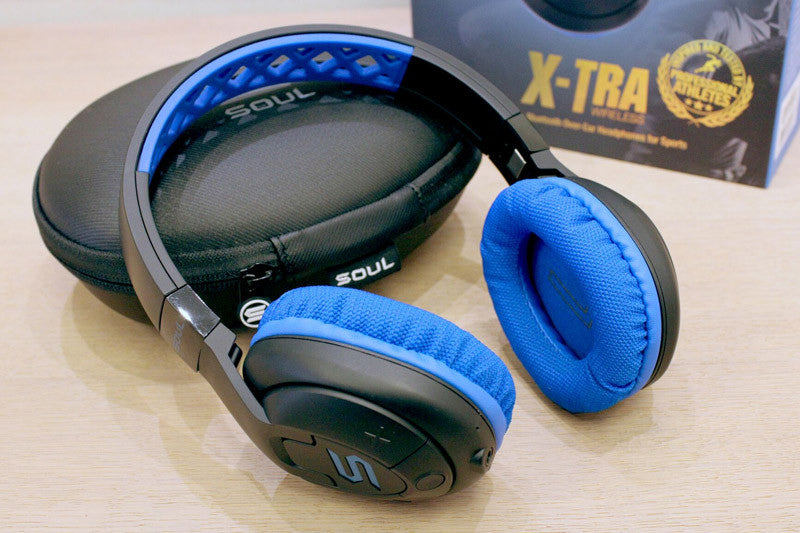 SOUL X-TRA หูฟังครอบหูแบบ Bluetooth สำหรับกีฬา