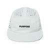 5-Panel Camper Cycling and Running Cap White/Black