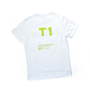 deboer Men's Tee White & Lime - Purpose Performance Wear