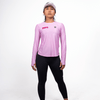 Women ELITE Long Sleeve Running Shirt (Blush) - Purpose Performance Wear