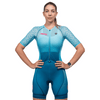 Women Hypermesh PRO Racing Tri Suit (Arctic Blue) - Purpose Performance Wear