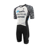 Official Ambassador Racing Team Tri Suit with HYPERMESH Pro White - Purpose Performance Wear