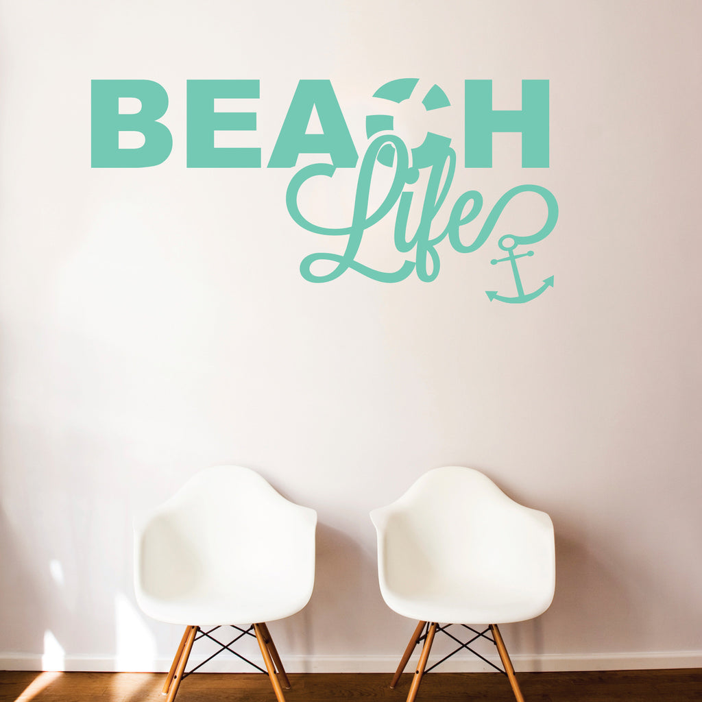 beach life decal