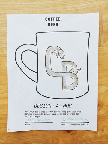 Coffee Beer Coloring Book Sample