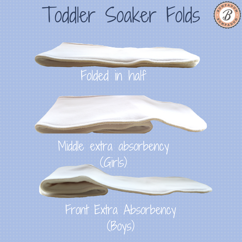 toddler diaper, toddler soaker