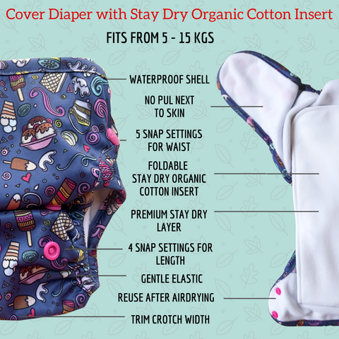 cover diaper, cloth diaper, economical diaper, cheap cloth diaper, easy to use diaper, Bumpadum diaper